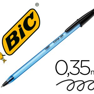 Bolígrafo Bic Cristal Soft Negro