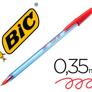 Bolígrafo Bic Cristal Soft Rojo