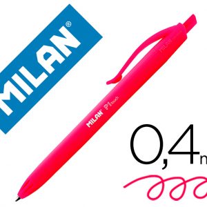 Bolígrafo Retráctil Milán P1 Touch Rojo