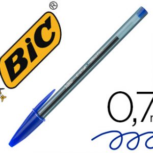Bolígrafo Bic Cristal Ultra Fine Azul