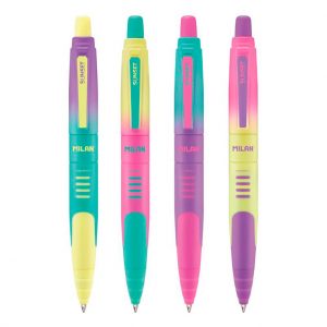 Bolígrafo Retráctil Milán Compact Sunset Azul