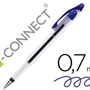 Bolígrafo Q-Connect Delta Azul