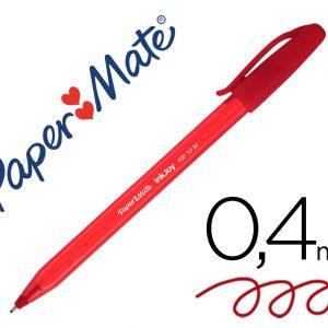 Bolígrafo Paper Mate Inkjoy 100 Rojo