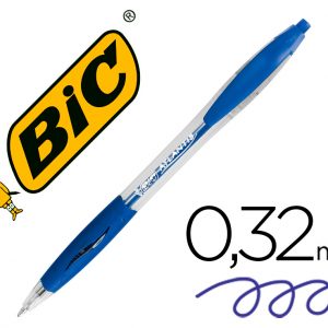 Bolígrafo Retráctil Bic Atlantis Azul