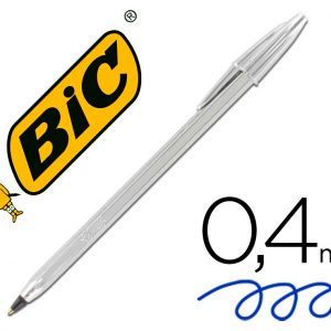 Bolígrafo Bic Celebración Plata Negro