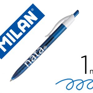 Bolígrafo Retráctil Milán P1 Touch Azul