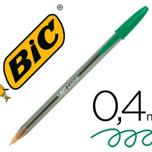 Bolígrafo Bic Cristal Original Verde